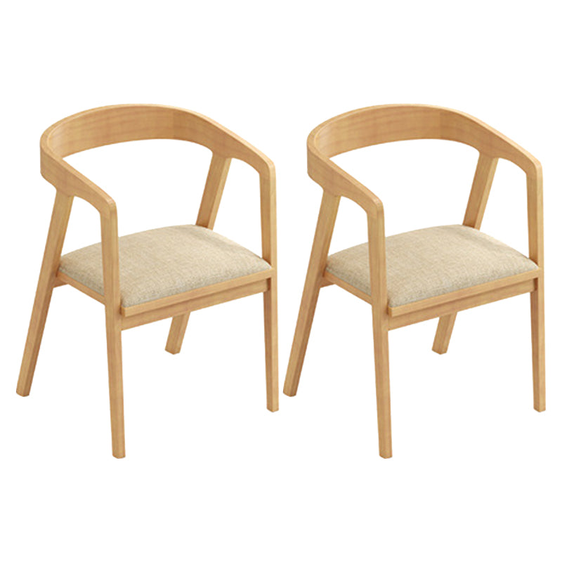 Modern 1/2/5/7 Pieces Rectangle Dining Set Solid Wood Top Dining Table with Chairs