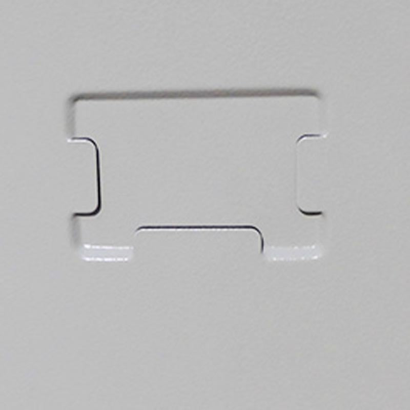 White Steel Wardrobe Cabinet Contemporary Hinged Wardrobe Armoire