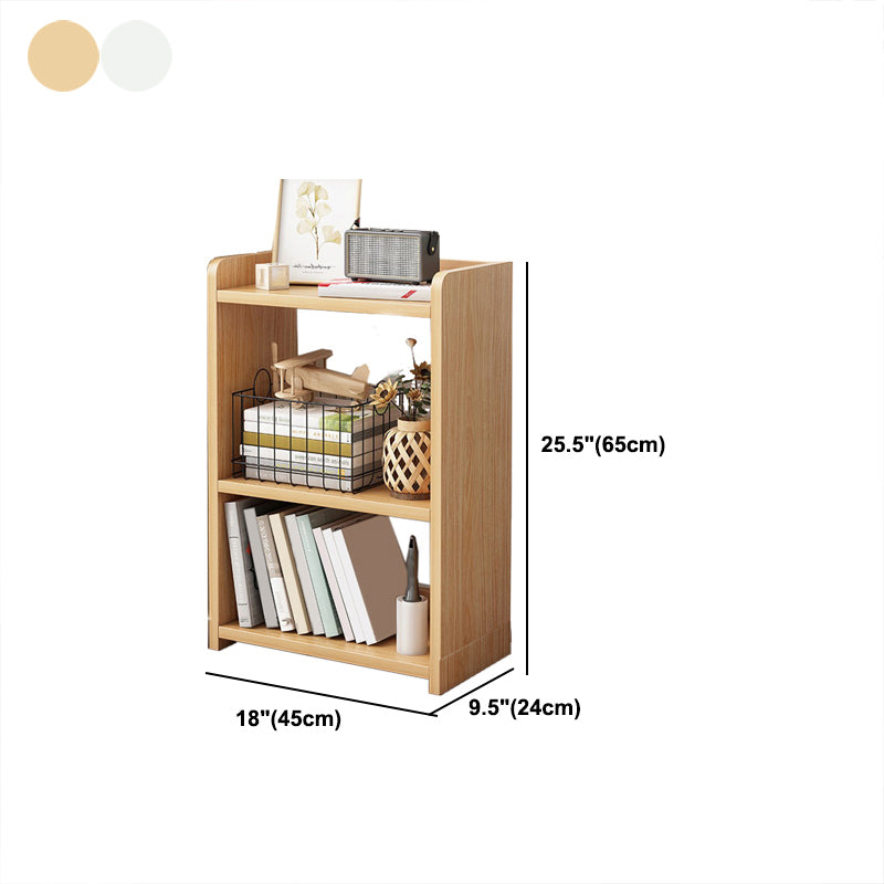 Contemporary Open Book Shelf Wooden Shelf Bookcase for Office