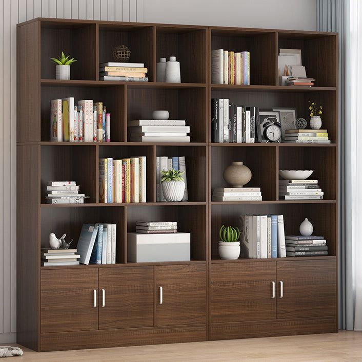 9.45" Wide Matte Finish Bookshelf Wood Standard Shelf Bookcase for Bedroom