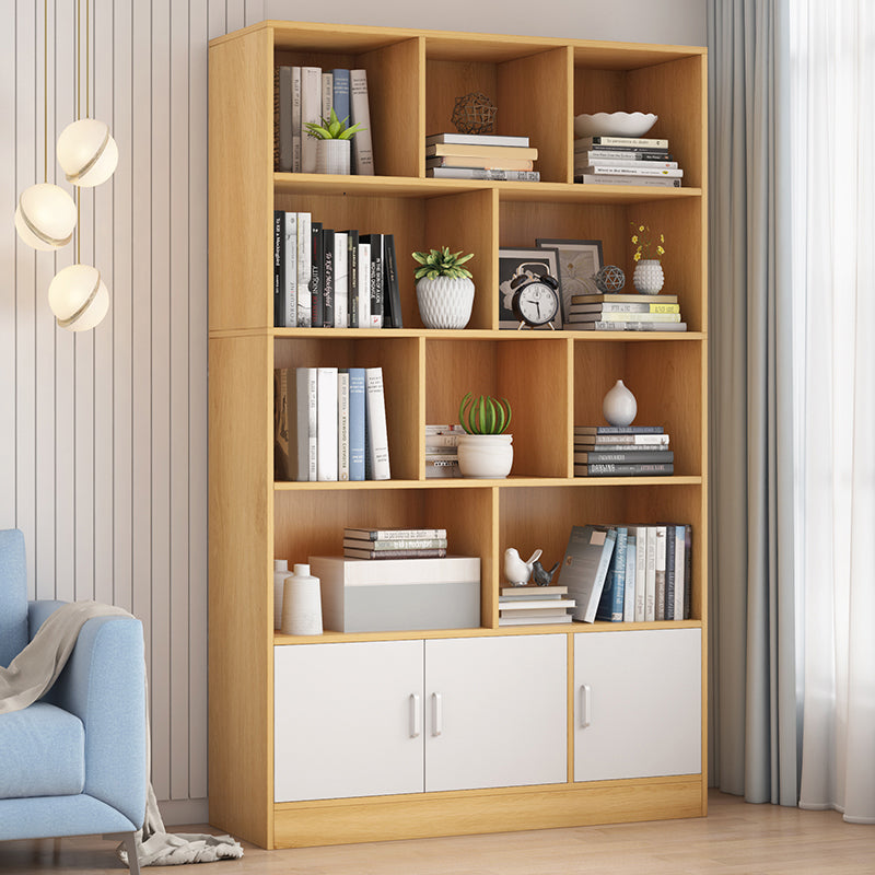 9.45" Wide Matte Finish Bookshelf Wood Standard Shelf Bookcase for Bedroom