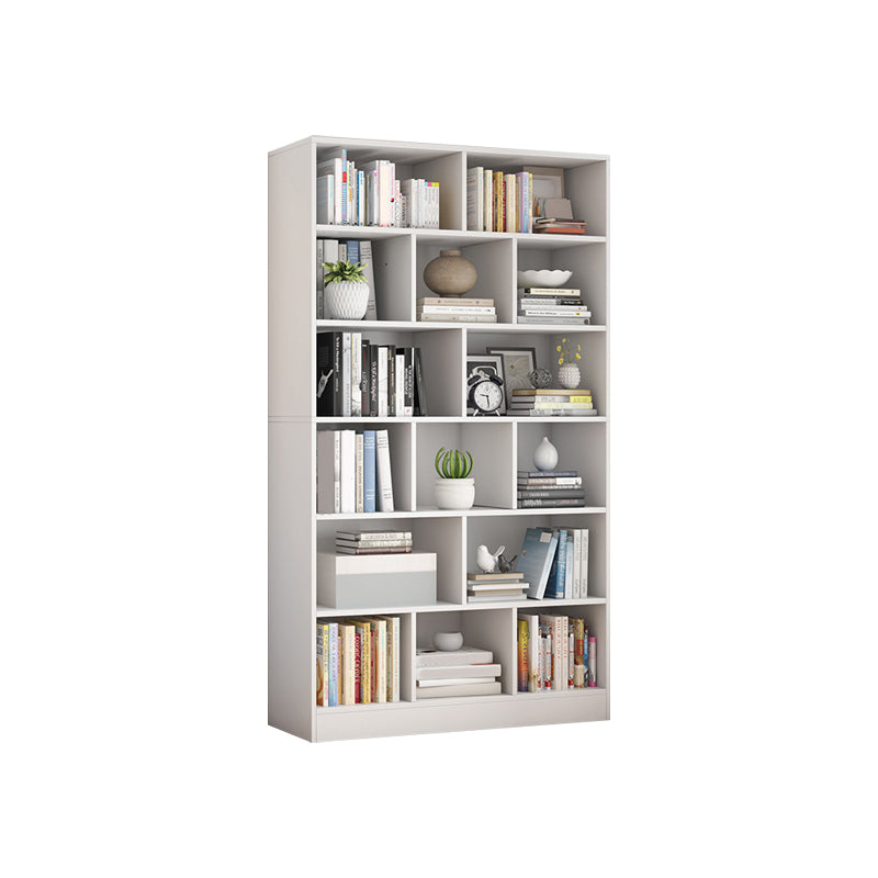 9.45" Wide Matte Finish Bookshelf Wood Standard Shelf Bookcase for Bedroom