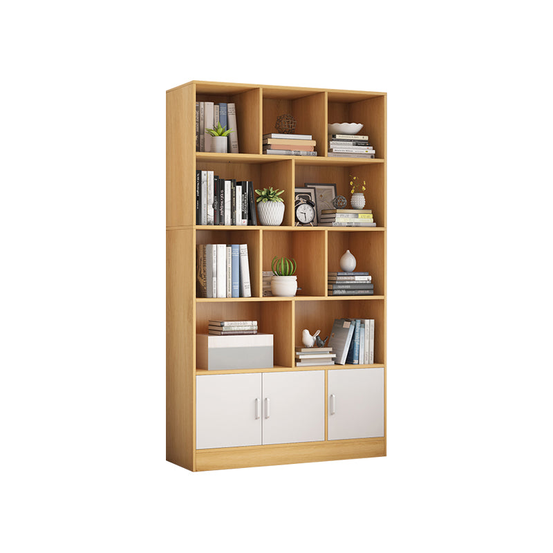 9.45" Wide Matte Finish Bookshelf Wood Standard Shelf Bookcase for Bedroom