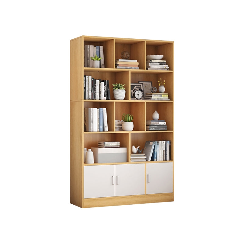 9.45" Wide Matte Finish Bookshelf Wood Standard Shelf Bookcase for Bedroom