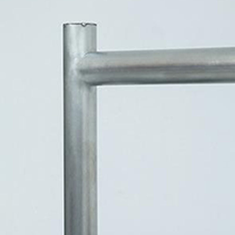 Industrial Style Coat Hanger Free Standing Stainless Steel Coat Rack