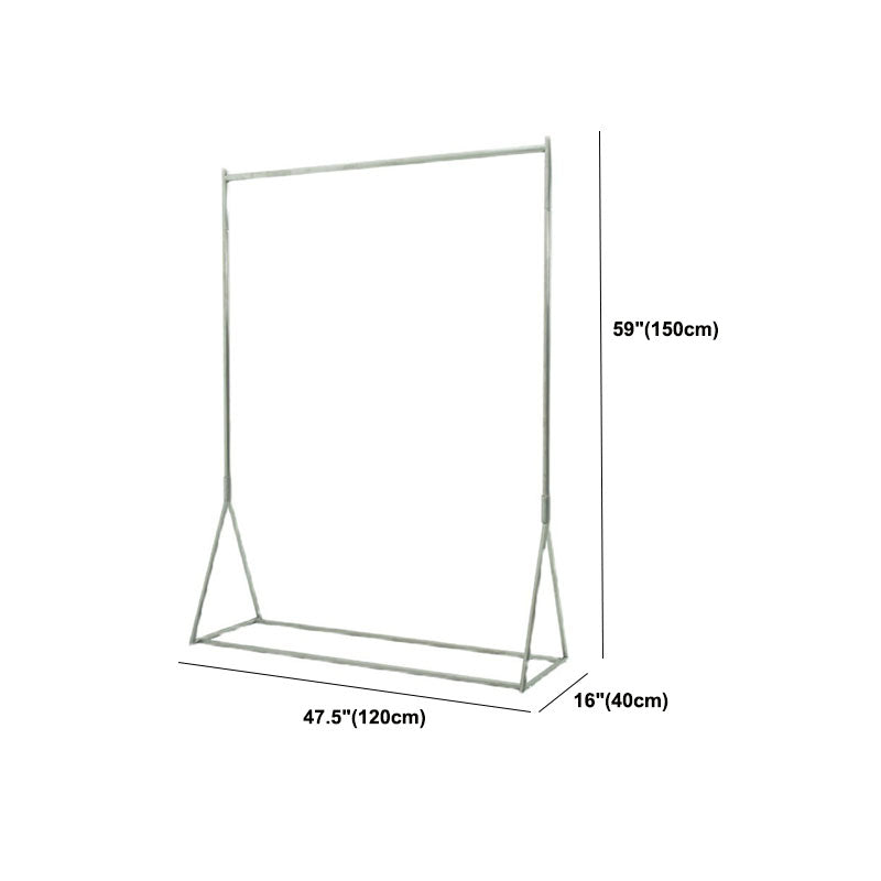 Industrial Style Coat Hanger Free Standing Stainless Steel Coat Rack