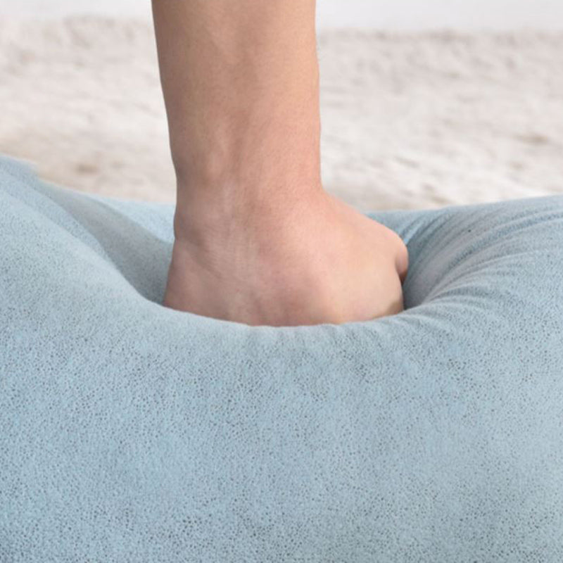 Fabric Pouf Solid Color Animal Shape Stain Resistant Modern Pouf Ottoman