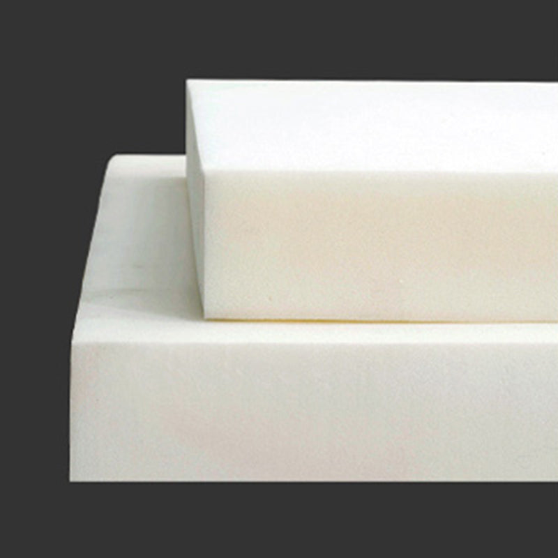 Modern Pouf Ottoman Faux Leather Tufted Geometric Printed Cylinder Shape Ottoman