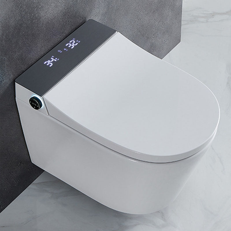 Wall Mount Smart Toilet Soft-Close Seat Toilet with Concealed Tank