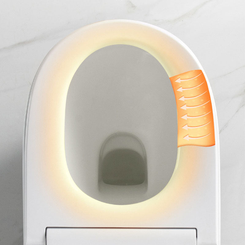 Wall Mount Smart Toilet Soft-Close Seat Toilet with Concealed Tank