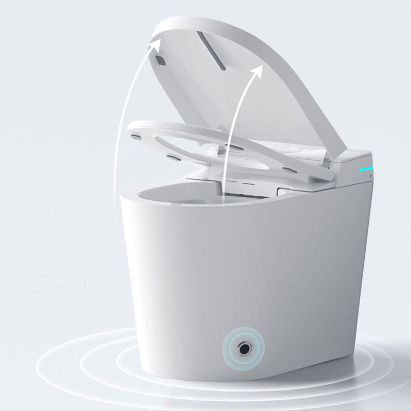 Small Apartment Smart Toilet Instant Hot Automatic Flip UV Sterilization Mini Toilet