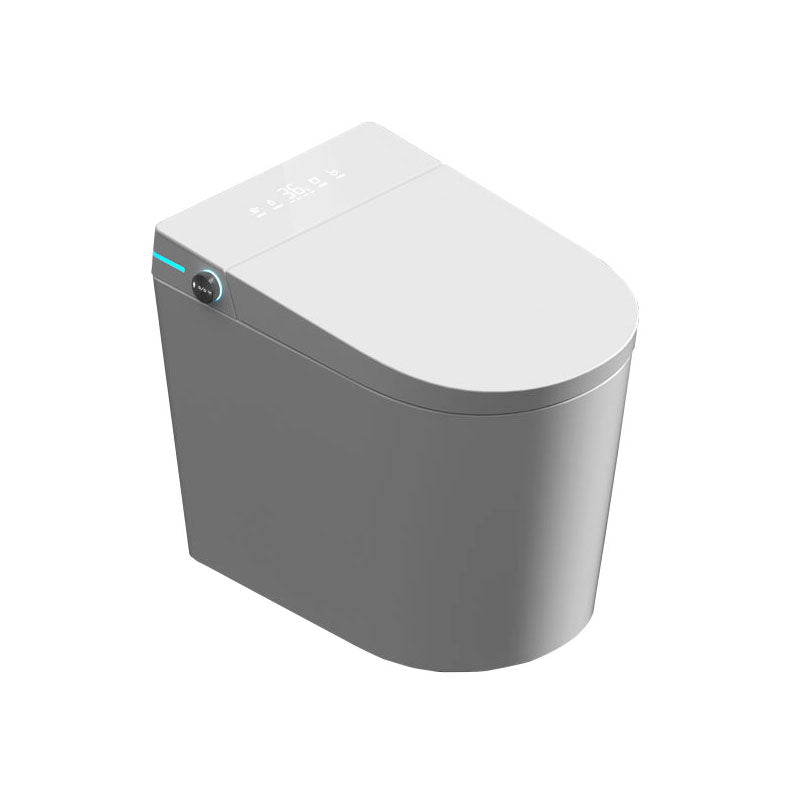 Small Apartment Smart Toilet Instant Hot Automatic Flip UV Sterilization Mini Toilet