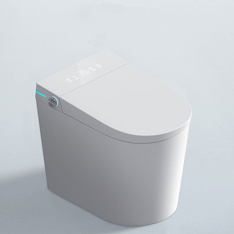 Small Apartment Smart Toilet Instant Hot Automatic Flip UV Sterilization Mini Toilet