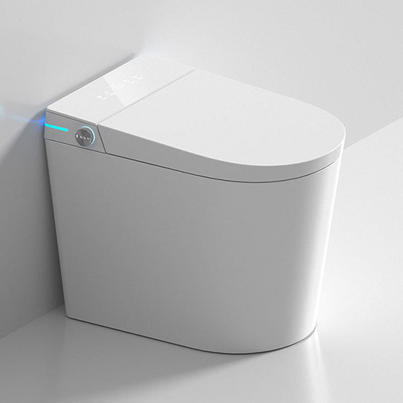 Small Apartment Smart Toilet Instant Hot Automatic Flip UV Sterilization Mini Toilet