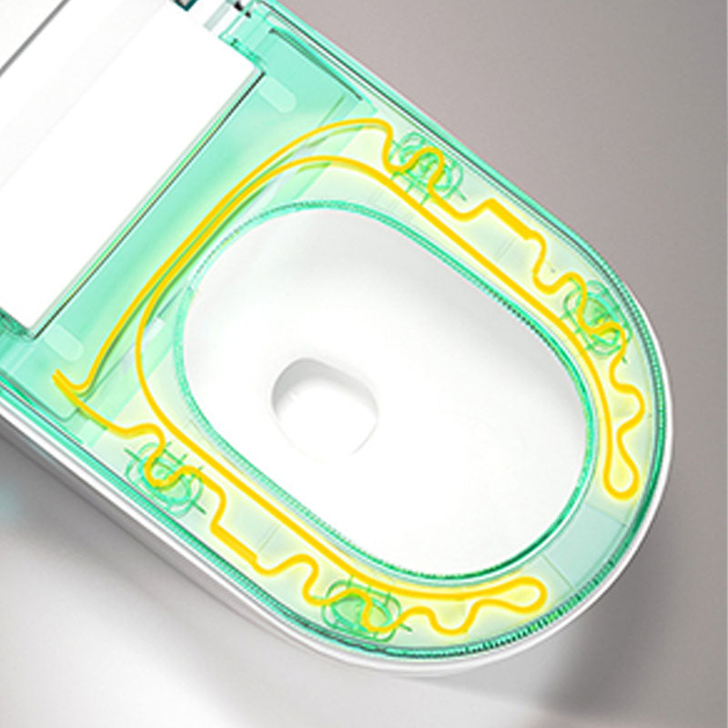 Household Smart Toilet Automatic Flip Cover UV Sterilization Electric Induction Toilet