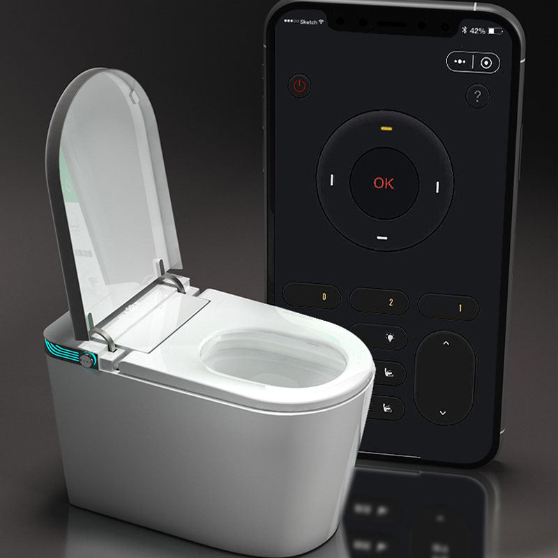 Household Smart Toilet Automatic Flip Cover UV Sterilization Electric Induction Toilet