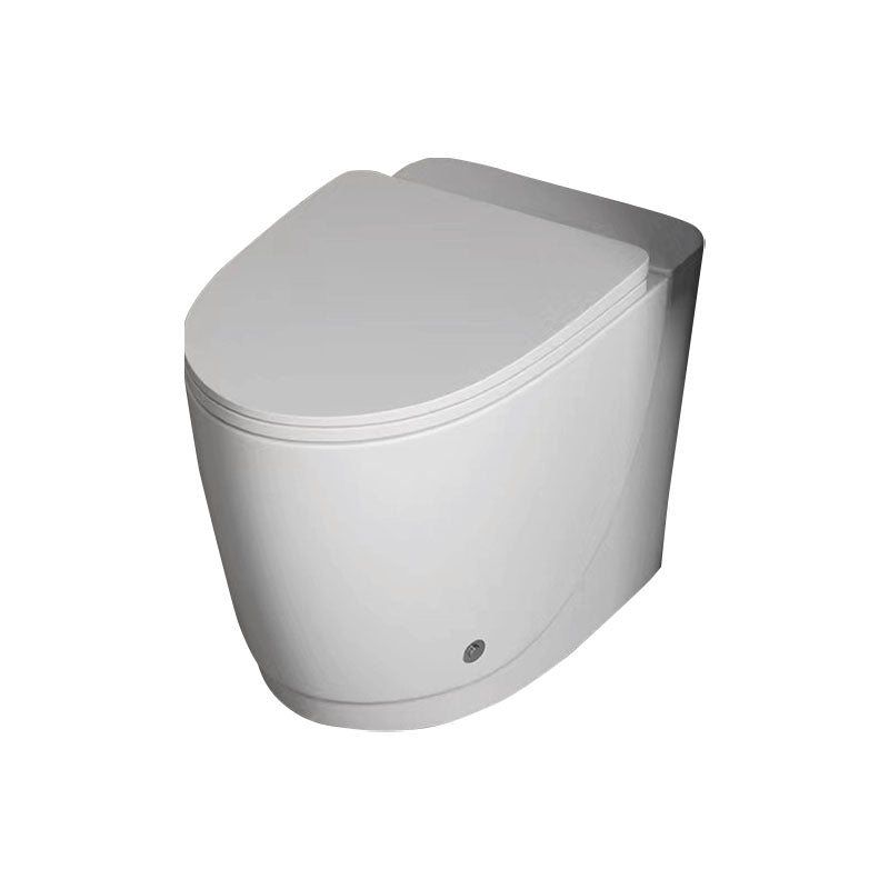 Siphon Jet Toilet Elongate One-Piece Floor Mounted Toilet with Dual Flush Mode