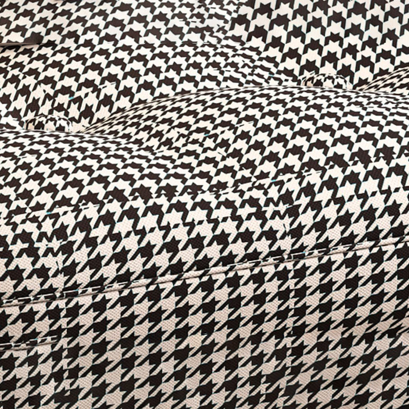 Modern Rocking Chair Upholstered Tufted Cushions with Light Legs Glider