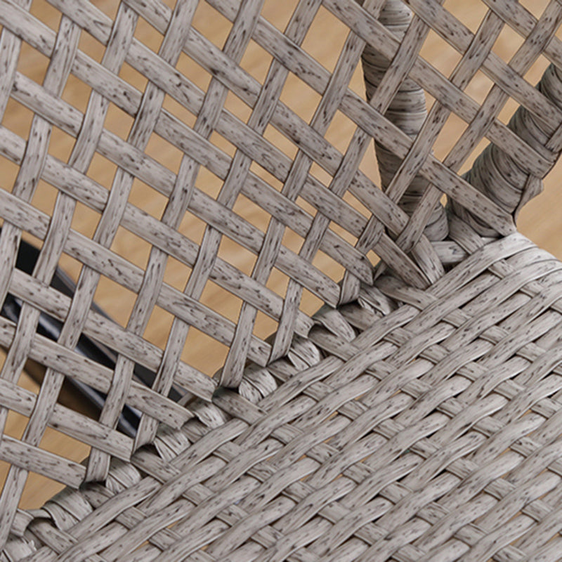 Indoor Modern Rocking Chair Solid Color Rocker Chair with Dark Legs