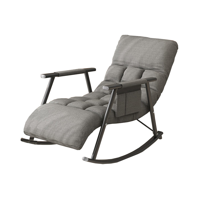 Modern Single Rocker Chair Simple Chair for Living Room and Bedroo
