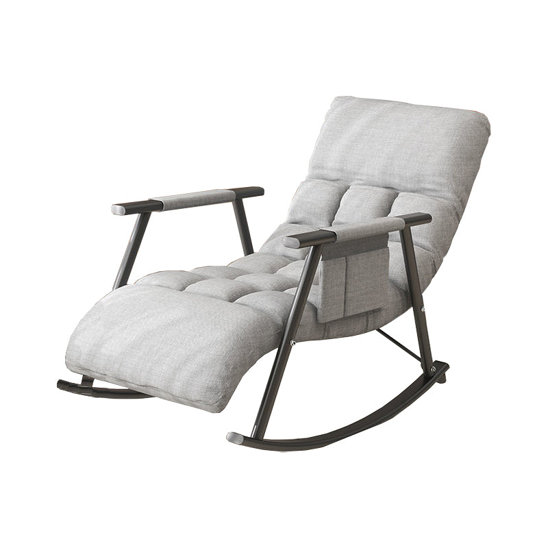 Modern Single Rocker Chair Simple Chair for Living Room and Bedroo