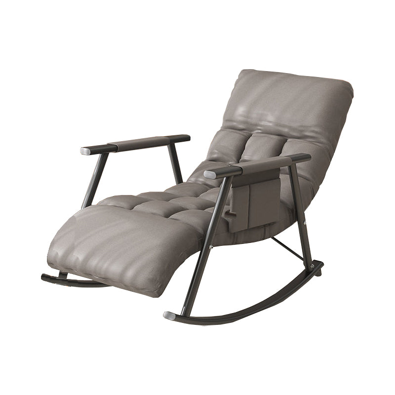 Modern Single Rocker Chair Simple Chair for Living Room and Bedroo