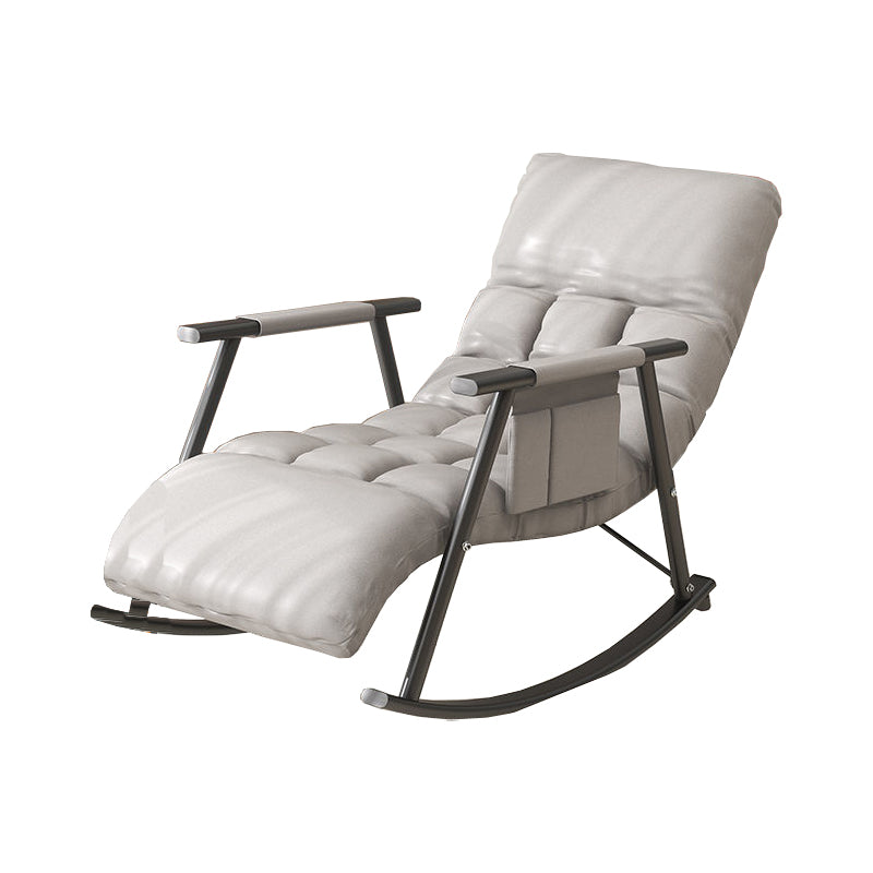 Modern Single Rocker Chair Simple Chair for Living Room and Bedroo