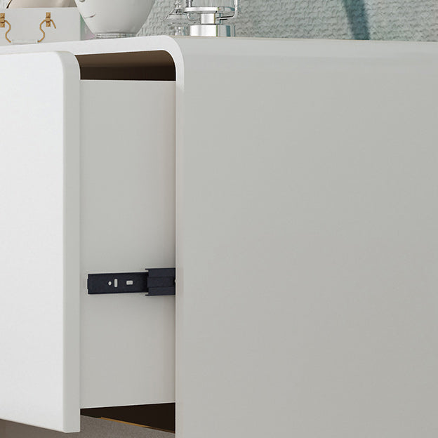 Modern Accent Chest with Iron Base and Solid Wood Soft Close Chest