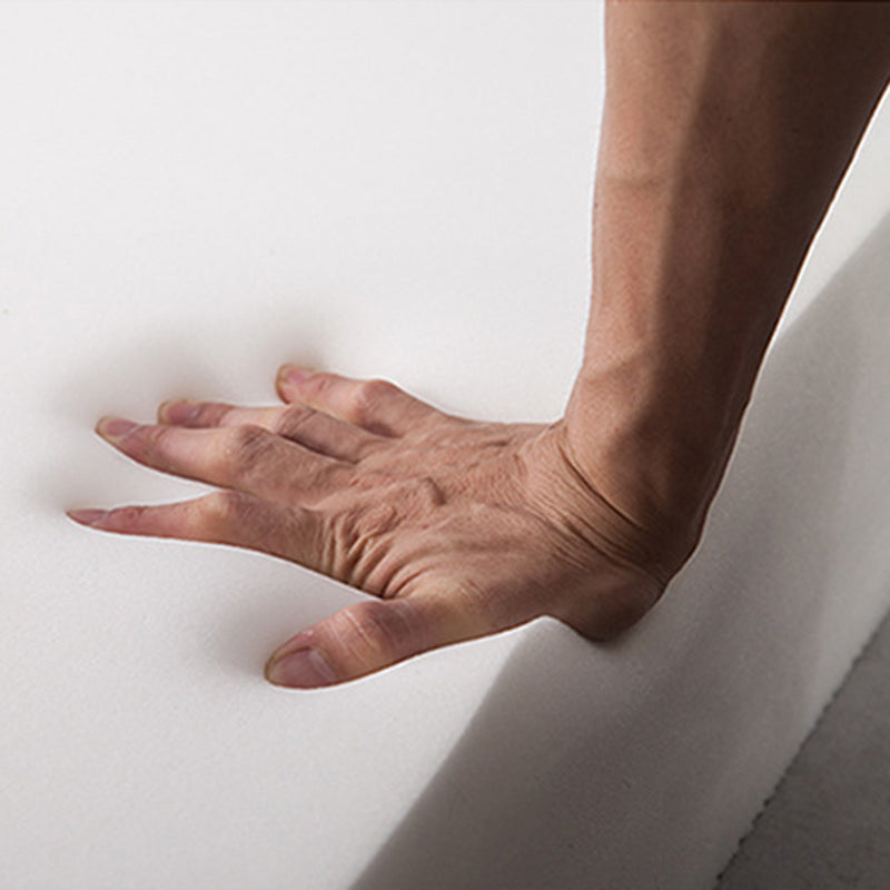 Linen Slipcovered Sectional Flared Arm Sectional with Storage