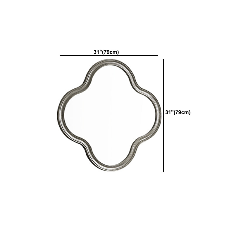 Oak Vanity Set with Stool Gray Vanity with Drawer and Mirror