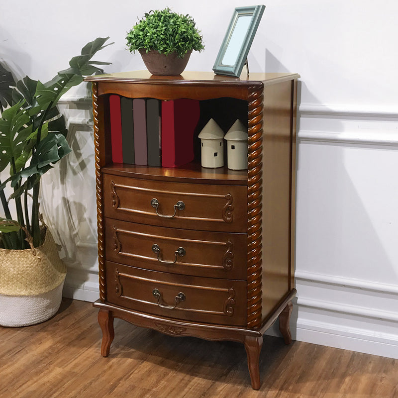 Traditional Dresser Solid Wood Storage Chest with 2/3/5 Drawers