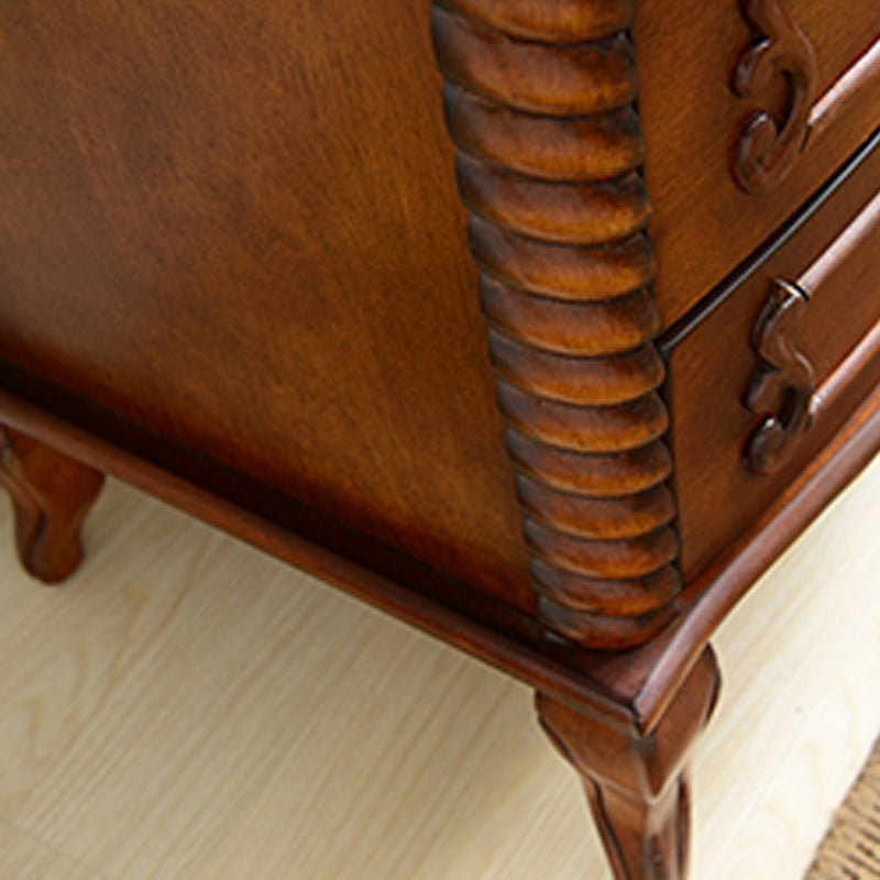 Traditional Dresser Solid Wood Storage Chest with 2/3/5 Drawers