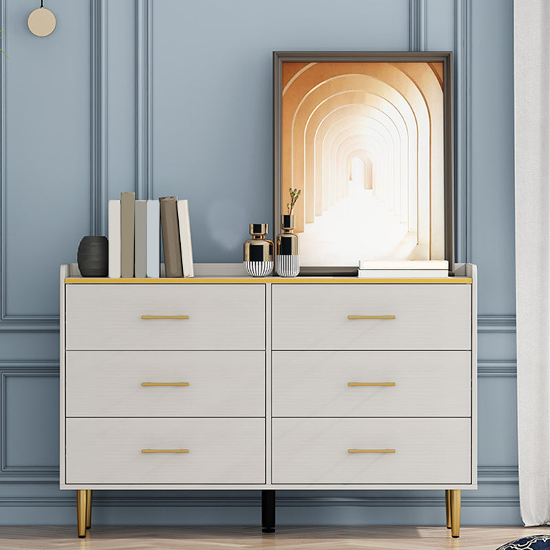 16.5-inch W Storage Chest Modern Storage Chest Dresser with 4/5/6 Drawers