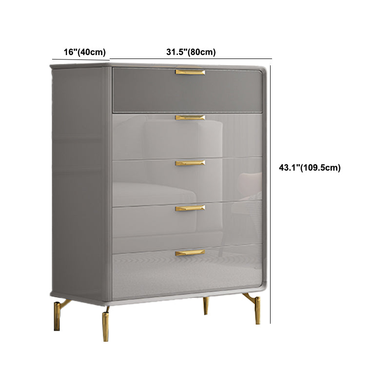 15.6-inch Width Storage Chest Classic Glam Storage Chest Dresser