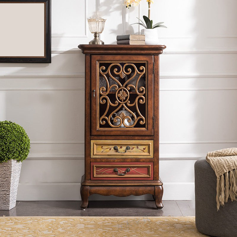 13.65-inch W Dresser Traditional Storage Chest with 2/3 Drawers