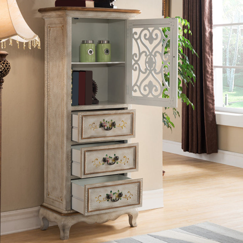 13.65-inch W Dresser Traditional Storage Chest with 2/3 Drawers