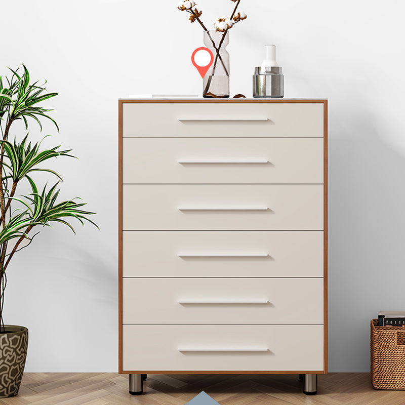 15.6-inch Width Storage Chest Contemporary Dresser with 4/5/6 Drawers