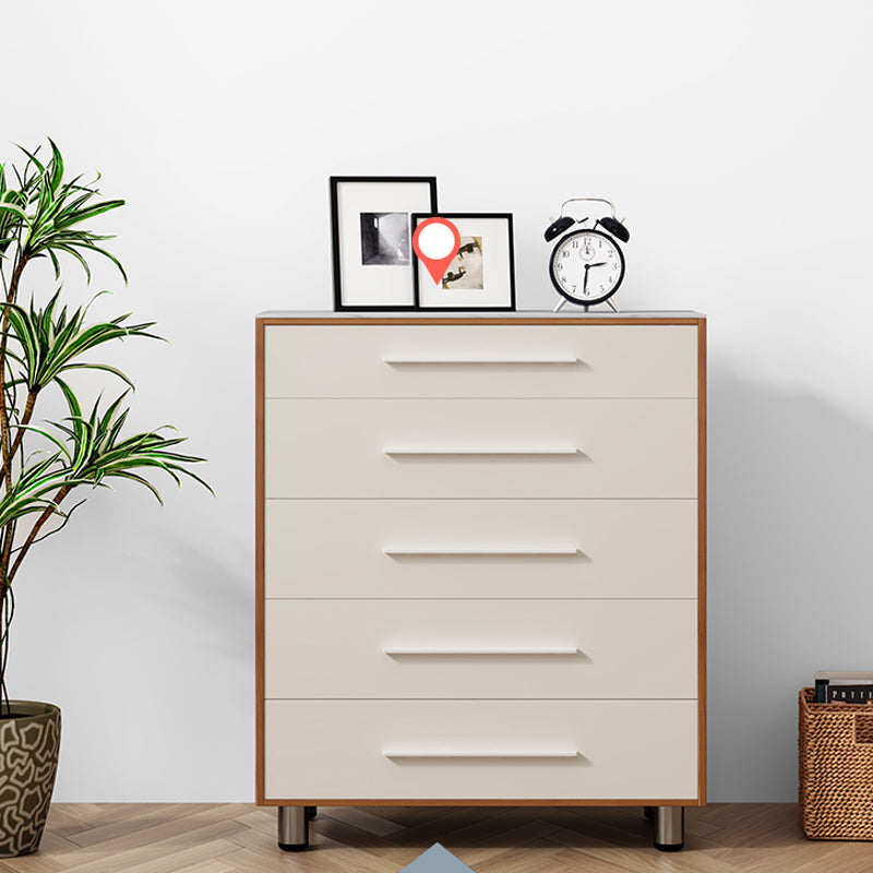 15.6-inch Width Storage Chest Contemporary Dresser with 4/5/6 Drawers