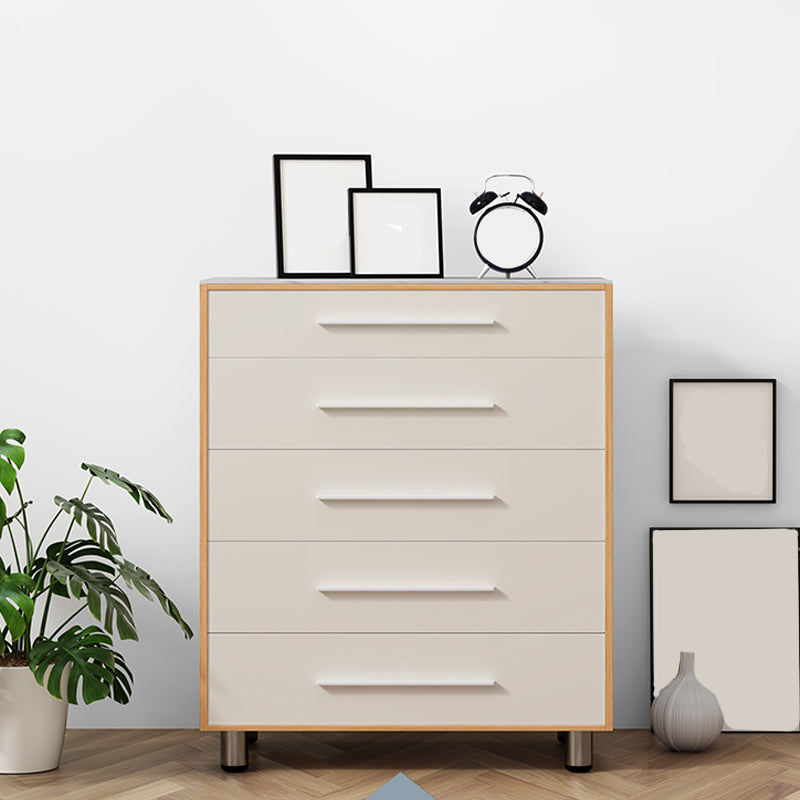 15.6-inch Width Storage Chest Contemporary Dresser with 4/5/6 Drawers