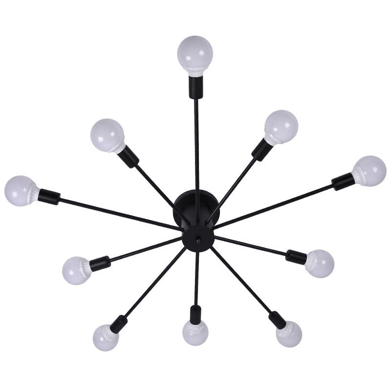 Contemporary Flush Mount Lighting Polish Finish Ceiling Light for Foyer