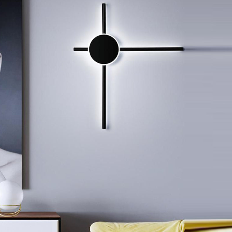 Strip Shape Wall Lamp Modern LED Wall Mount Lamp with Acrylic Shade for Aisle