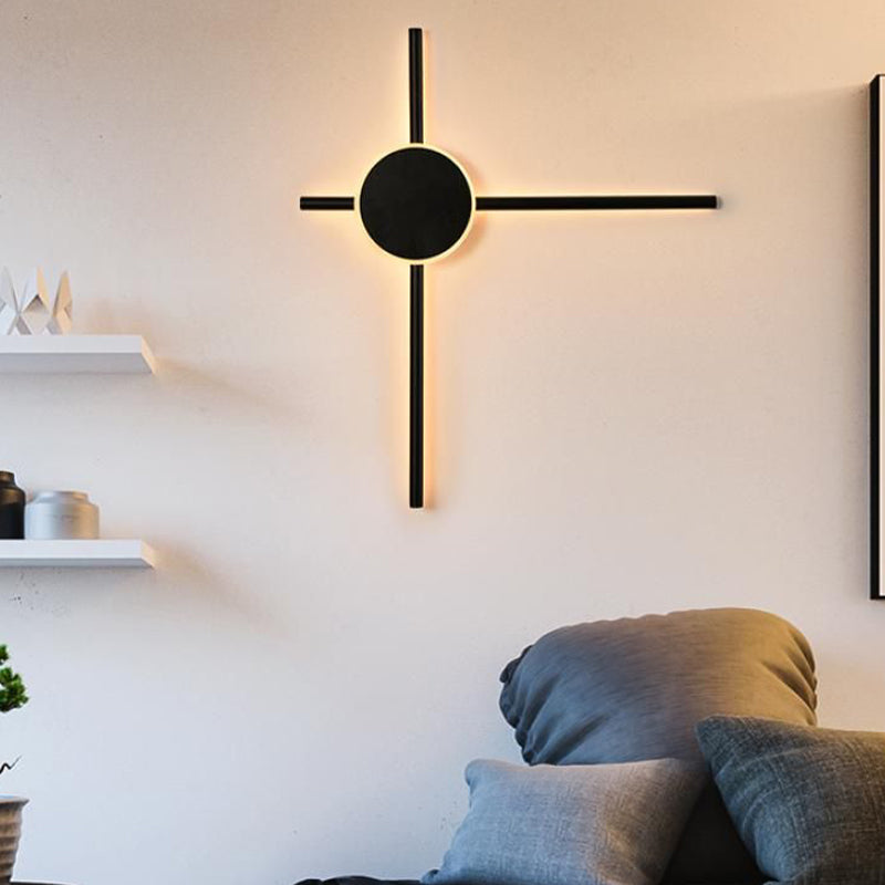 Strip Shape Wall Lamp Modern LED Wall Mount Lamp with Acrylic Shade for Aisle