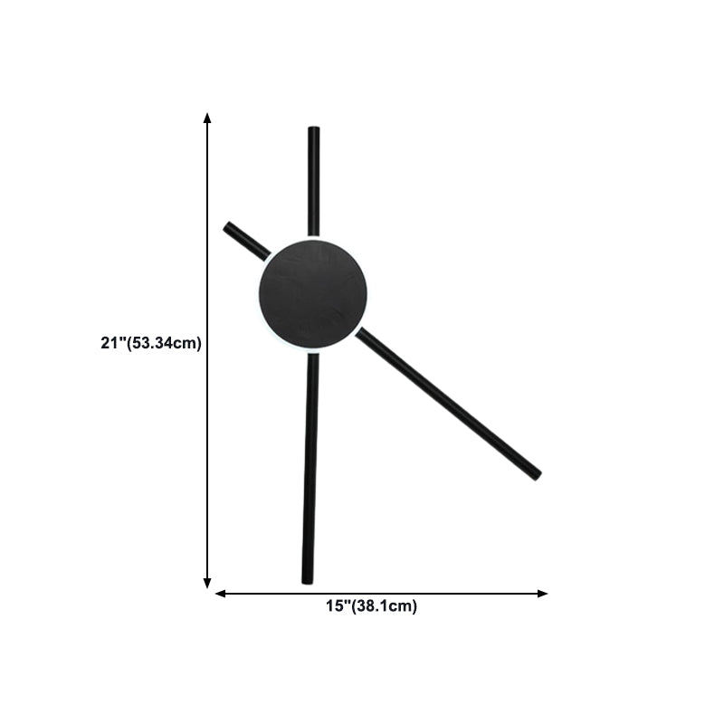 Strip Shape Wall Lamp Modern LED Wall Mount Lamp with Acrylic Shade for Aisle
