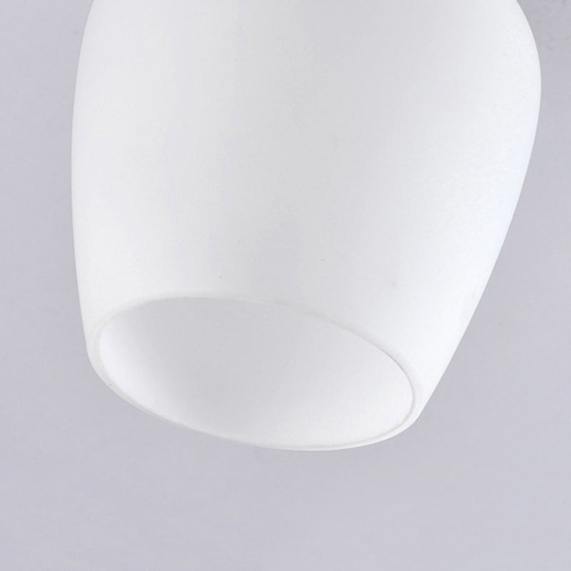 Industrial Style Wall Sconce Grass 1 Light Sconces in Black for Bedroom