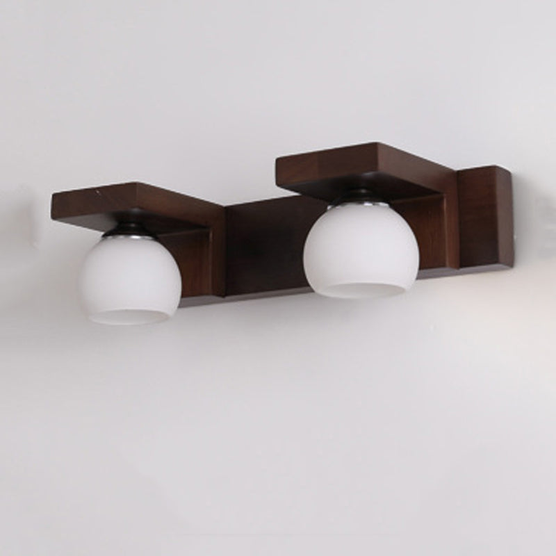 Wooden Vanity Lighting Simple Wall Light Sconce for Bathroom