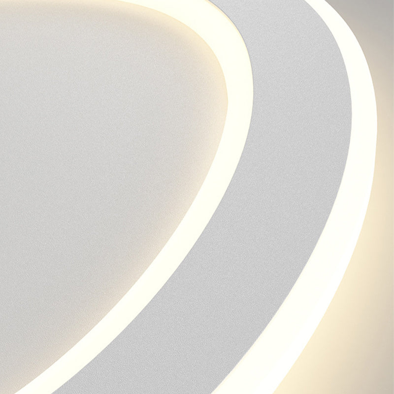 LED Wall Lamp 1-Light Simple Wall Mount Lamp with Acrylic Shade for Bedroom