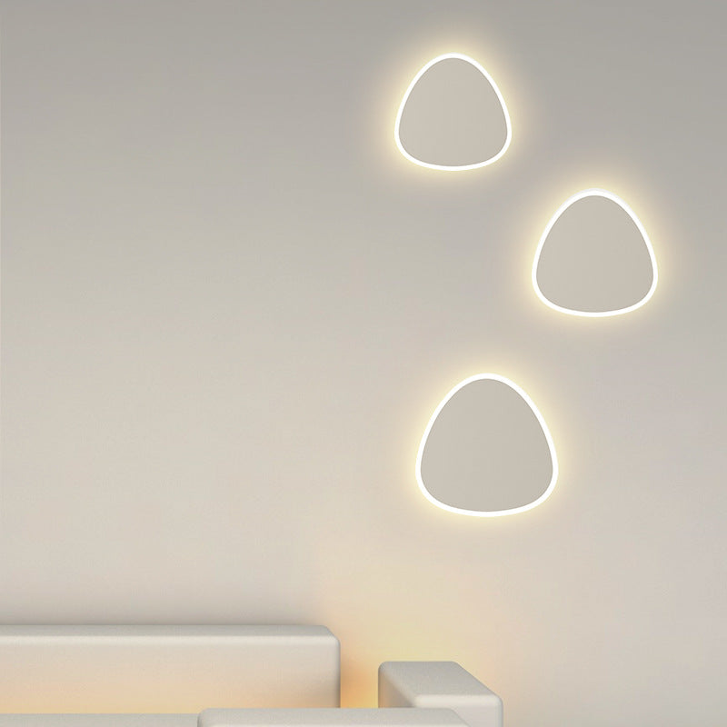 LED Wall Lamp 1-Light Simple Wall Mount Lamp with Acrylic Shade for Bedroom