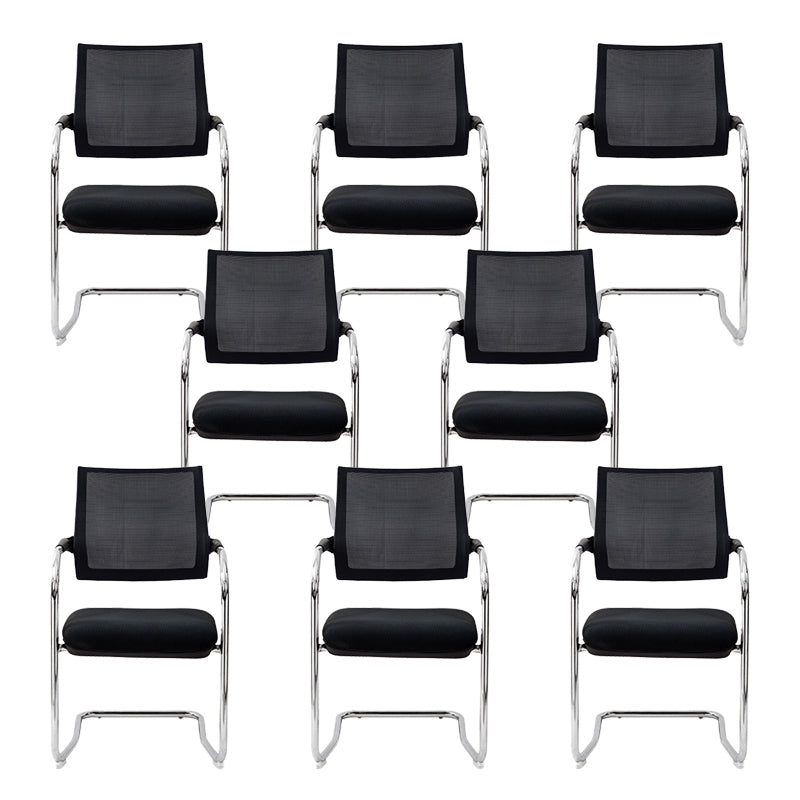 Contemporary Fabric Ergonomic Desk Chair Mid-Back Conference Chair