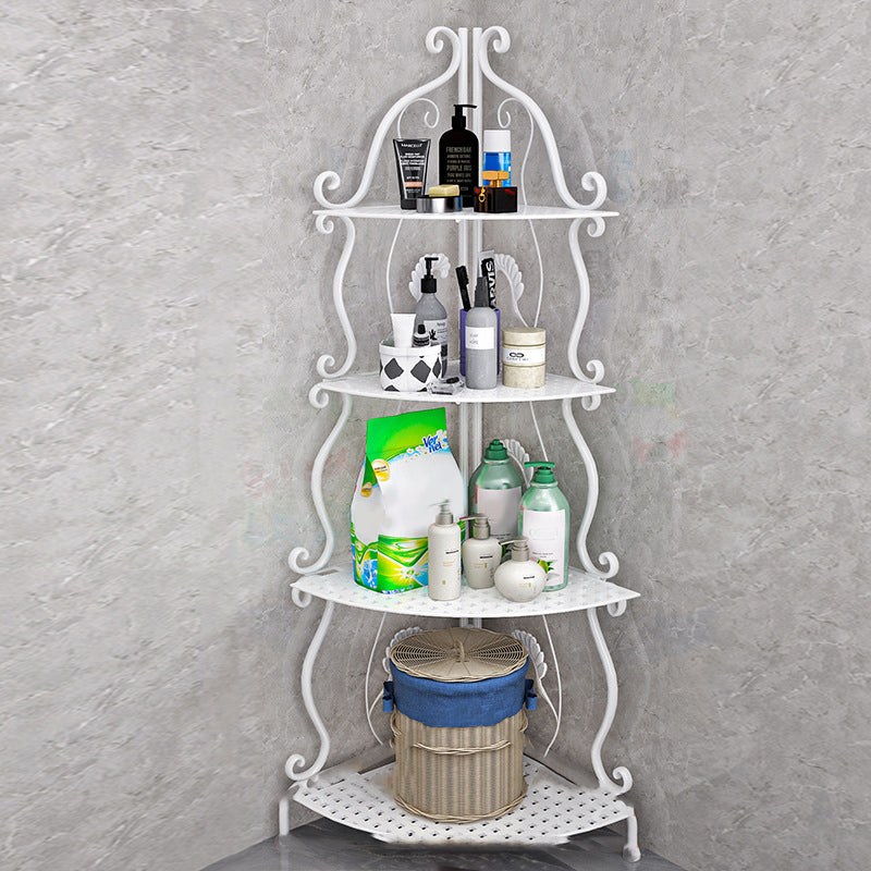 Contemporary Metal Book Shelf Folding Open Back Bookshelf Shelves Included