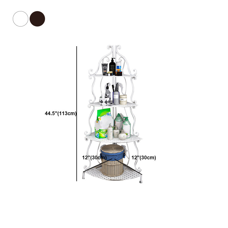 Contemporary Metal Book Shelf Folding Open Back Bookshelf Shelves Included